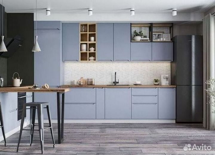 Кухня не бу с техникой в частный дом