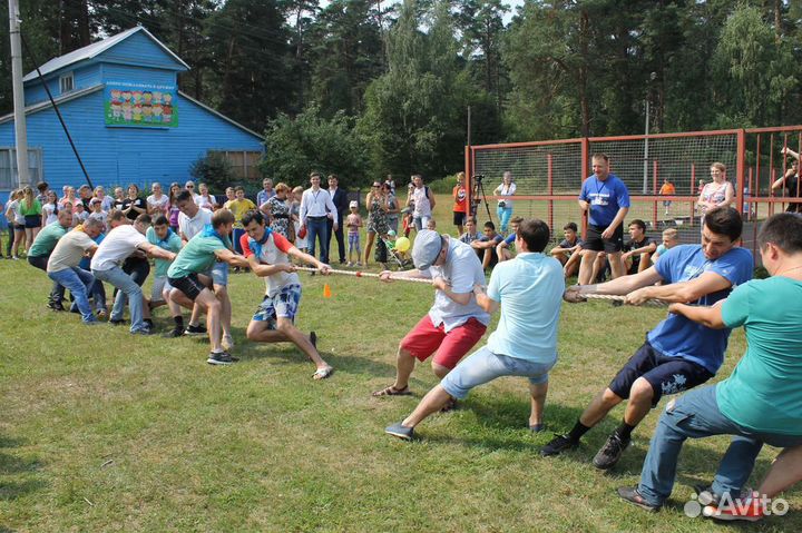 Канат х/б для перетягивания 48 мм длина 34 метра