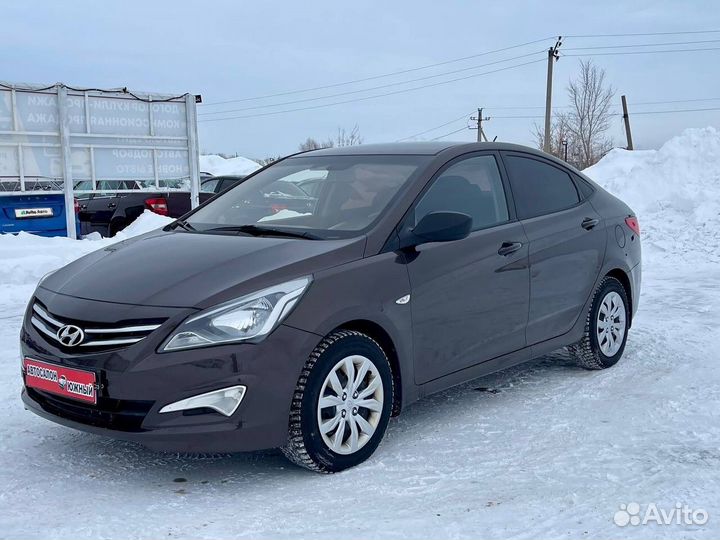 Hyundai Solaris 1.4 МТ, 2014, 123 000 км