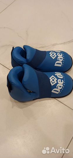 Футы Dae do (защита ног) для каратэ, тхэквондо