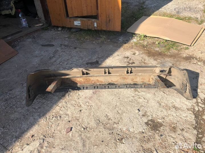 Бампер golf 2 задний широкий