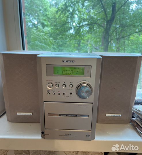 Музыкальный центр sharp XL-45