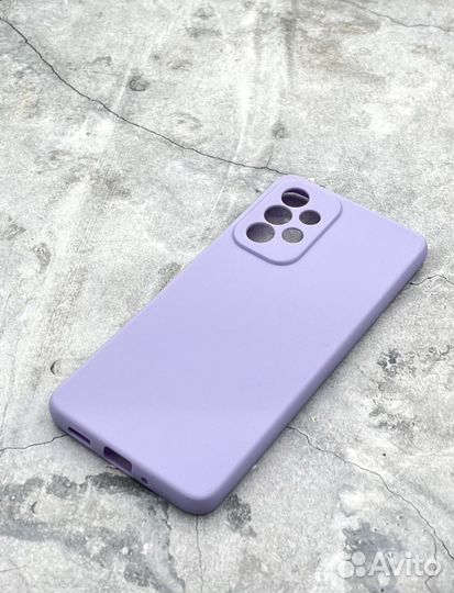 Новый Чехол для Samsung Galaxy A23 (сиреневый)