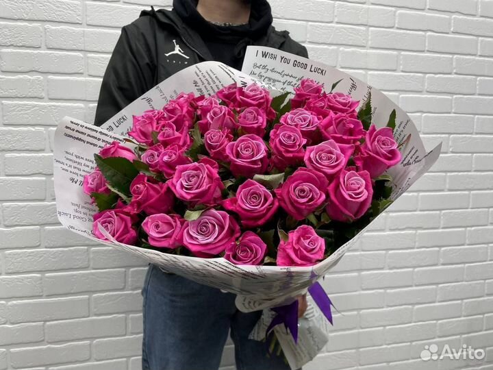 Букет голландских роз 31 шт