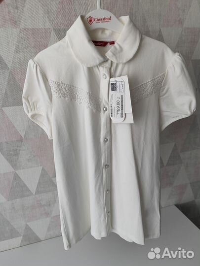 Блузка школьная 152 новая