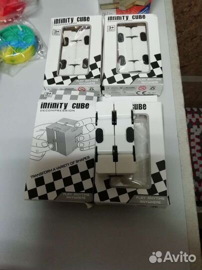 Куб бесконечности кубик антистрес кубик бесконечно