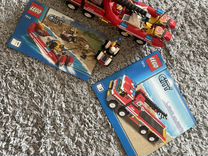 Lego City 7213 пожарная машина и лодка