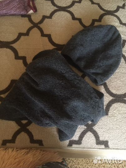 Комплект шапка и снуд женский