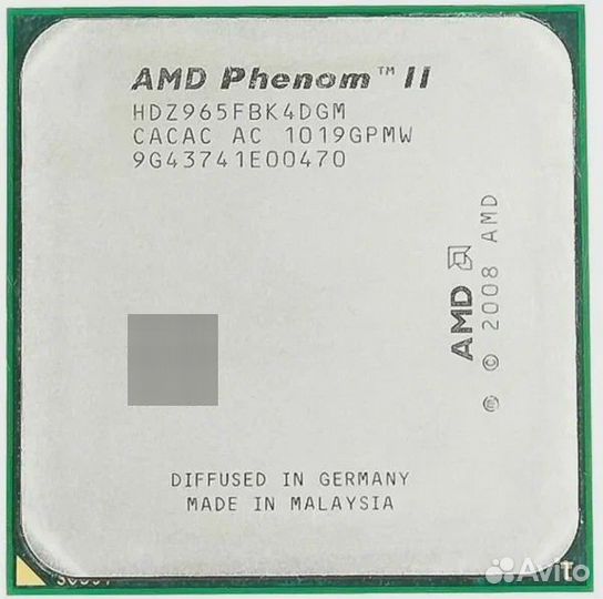 AMD Phenom II x4 965