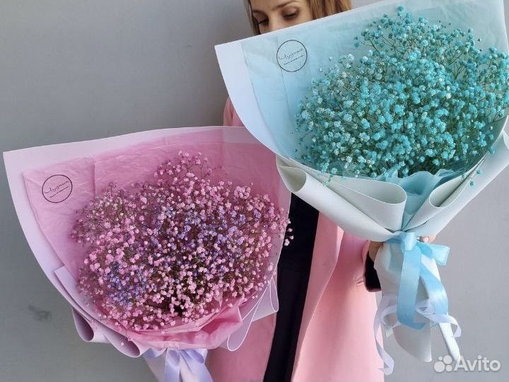 Букет гипсофилы