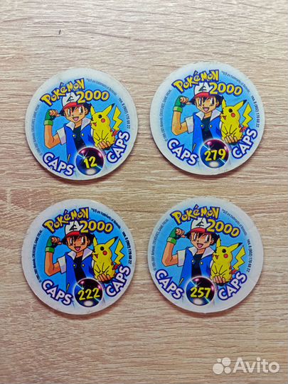 Фишки Nintendo Caps Pokemon 2000 (Blue)