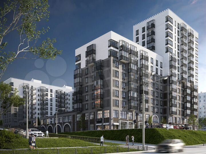 3-к. квартира, 87,7 м², 7/15 эт.