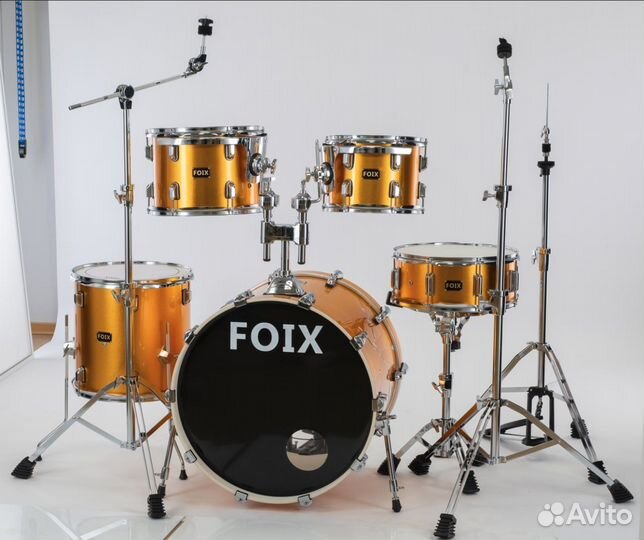 DF-21L30 Барабанная установка, золото, Foix
