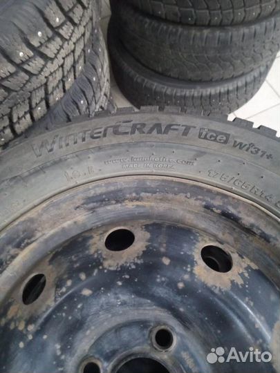 175/65 R14 Kumho WinterCraft ice Wi31+ Зима Штампо