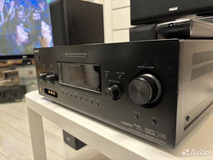 Ресивер и акустика hi-fi sony