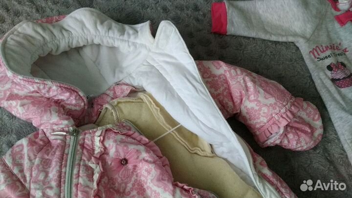 Комбинезон трансформер зима- осень на подстежке из