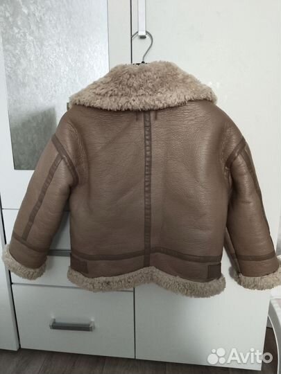 Дубленка детская 128