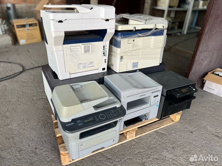 Принтеры и мфу оптом, лот 27шт