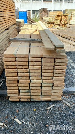 Доска обрезная 40х200х6000мм