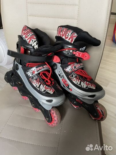 Роликовые коньки раздвижные