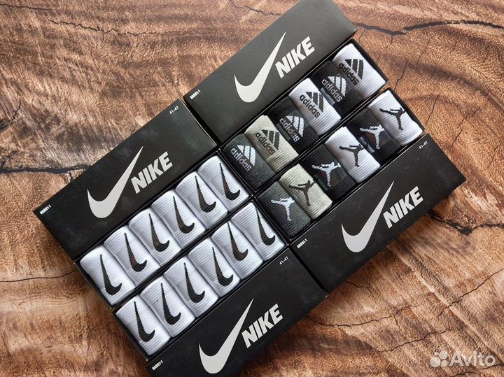 Носки Nike Adidas Fila Lacoste