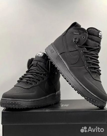 Nike Air Force 1 Duckboot c мехом