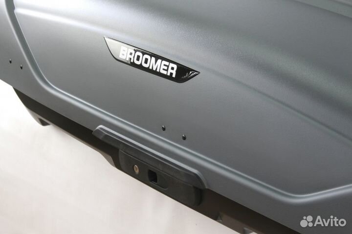 Автобокс Broomer Venture (L) 430 Л, Серый Титан