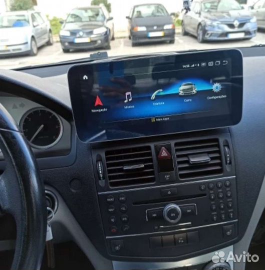 Штатная магнитола Мерседес C-класс w204 андройд