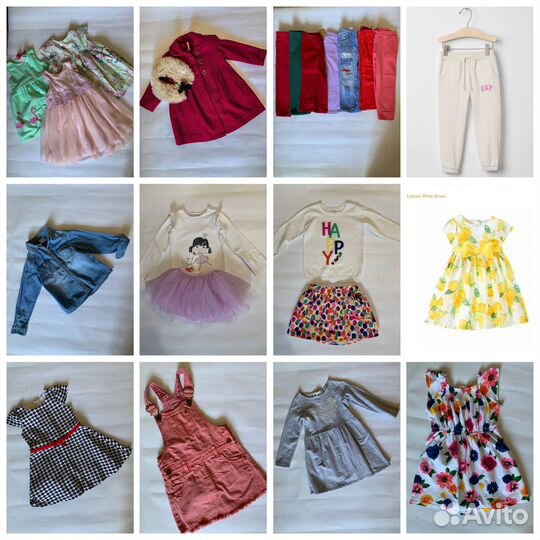 Платья, брюки 3-5л Next,Gymbore,Carter’s,Crazy,H&M