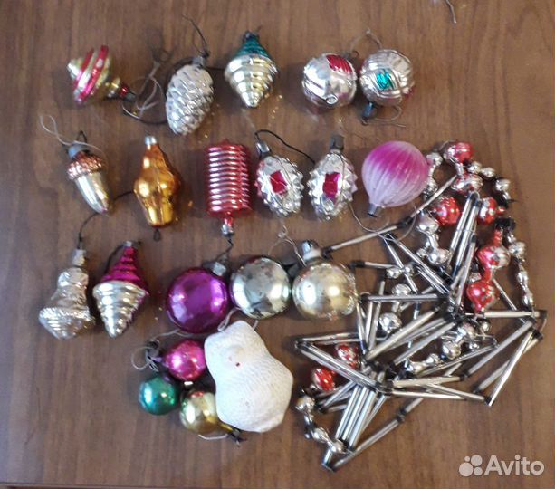 Елочные игрушки СССР