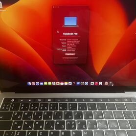 Apple MacBook Pro 13 2017 touch bar