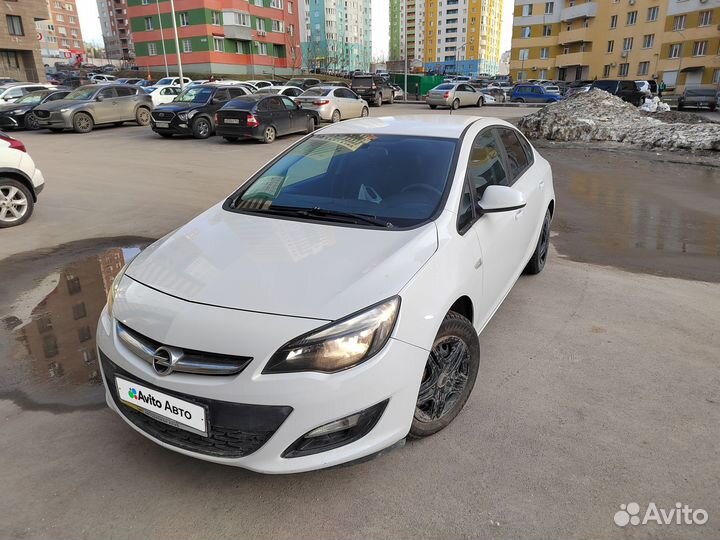 Opel Astra 1.6 AT, 2013, 129 000 км
