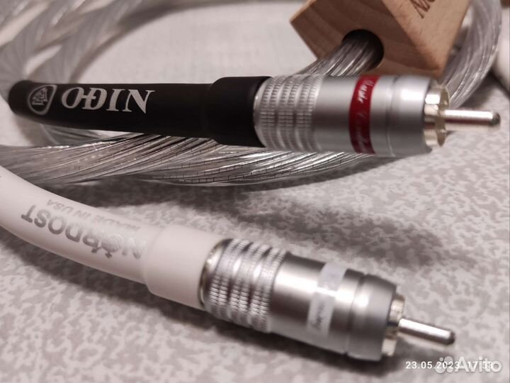 2RCA Nordost Odin с посеребр. штекером 0.5 м