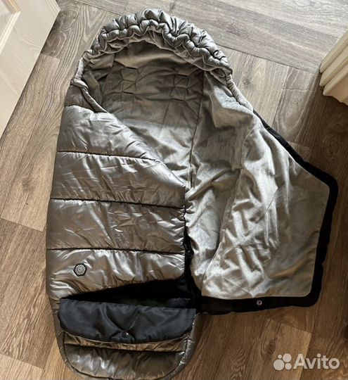 Теплый конверт в коляску и муфта