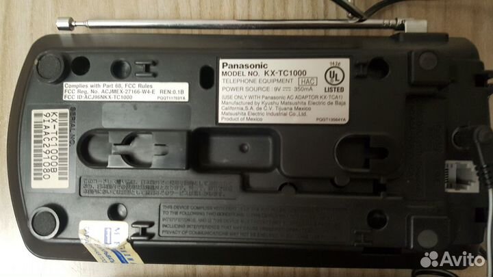 Телефон Panasonic KX-TC1000