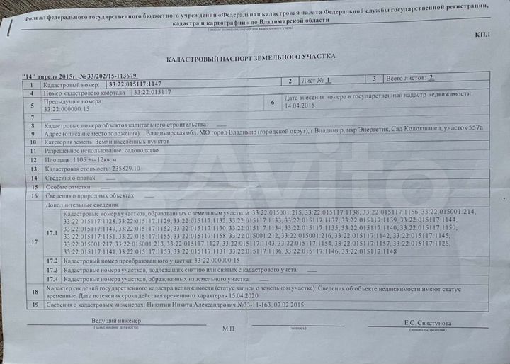 Участок 11 сот. (СНТ, ДНП)