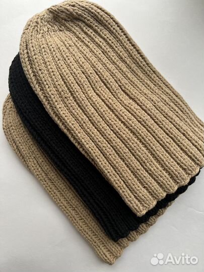 Шапка женская вязаная ручная работа