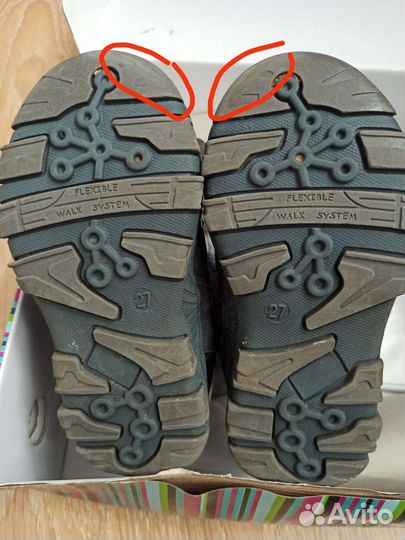 Зимние ортопедические детские ботинки 27 р