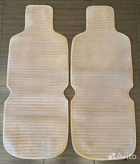 Комплект накидок на авто Велюр к-т 5шт Бежевый