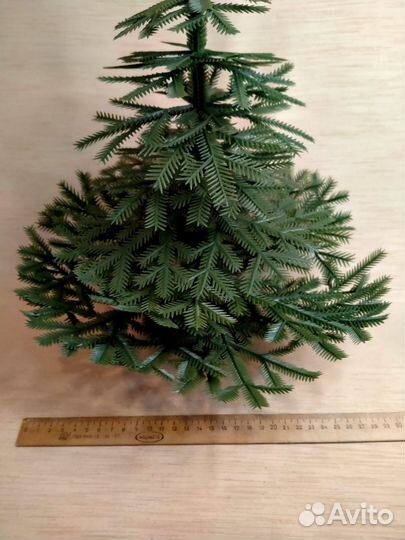 Настольная Ёлка пластмасса СССР