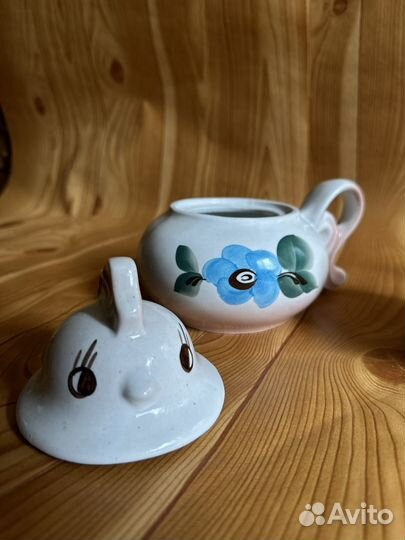Фарфоровые статуэтки СССР поильник