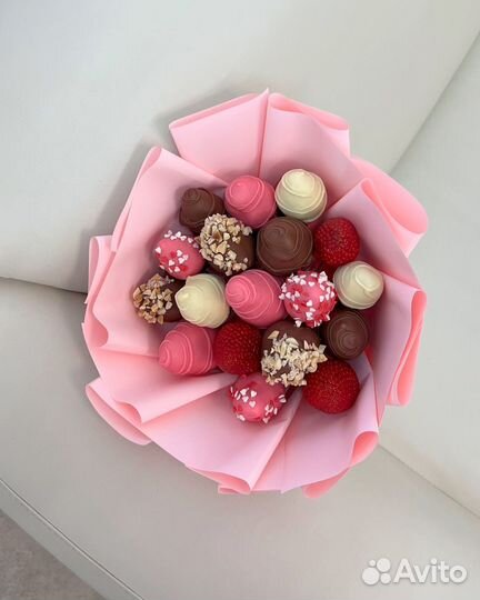 Букет из клубники в шоколаде подарок с доставкой