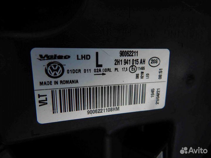 Фара передняя (комплект) Volkswagen Amarok 1 покол