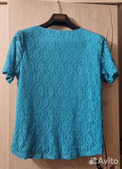 Блузка кружевная на подкладке 48 50