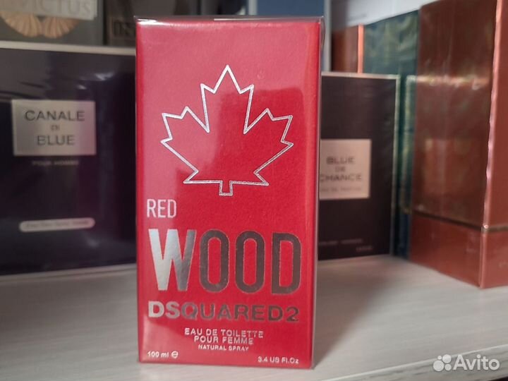 RED wood dsquared 2-100ml Оригинал