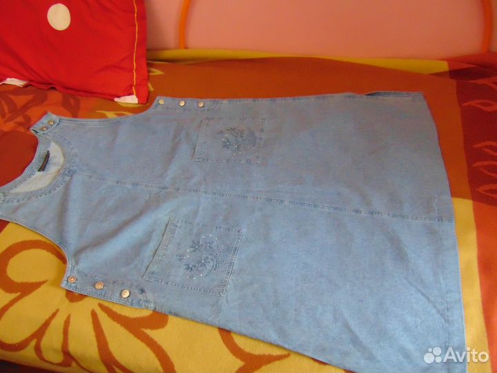 Джинсовый сарафан