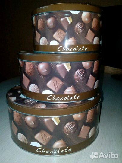 Новый набор банок, 3 штуки