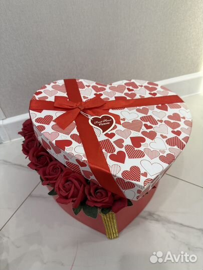 Букет из мыльных роз