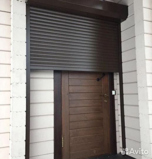 Рольставни на двери