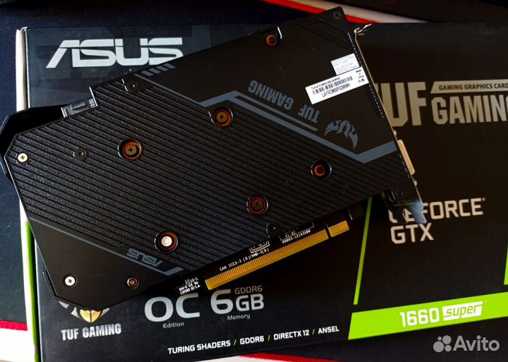 GTX 1660 super Asus Tuf Gaming OC